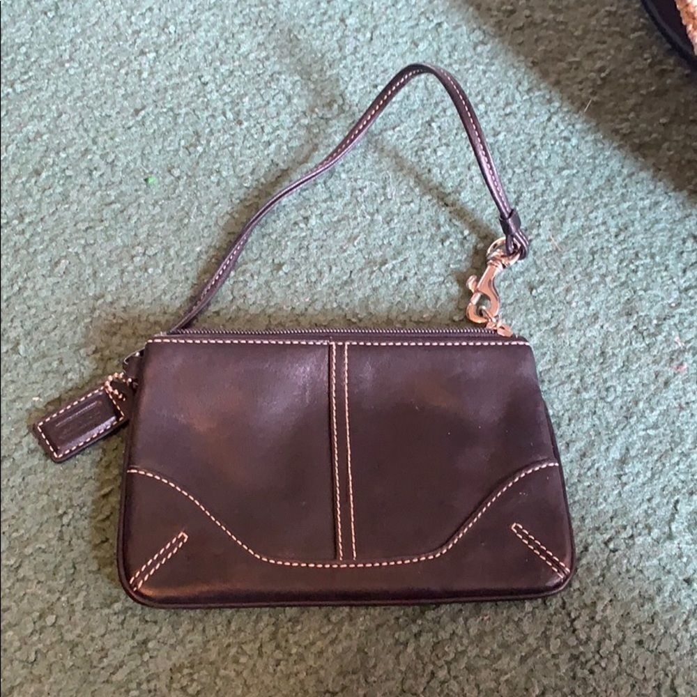 Coach wristlet 